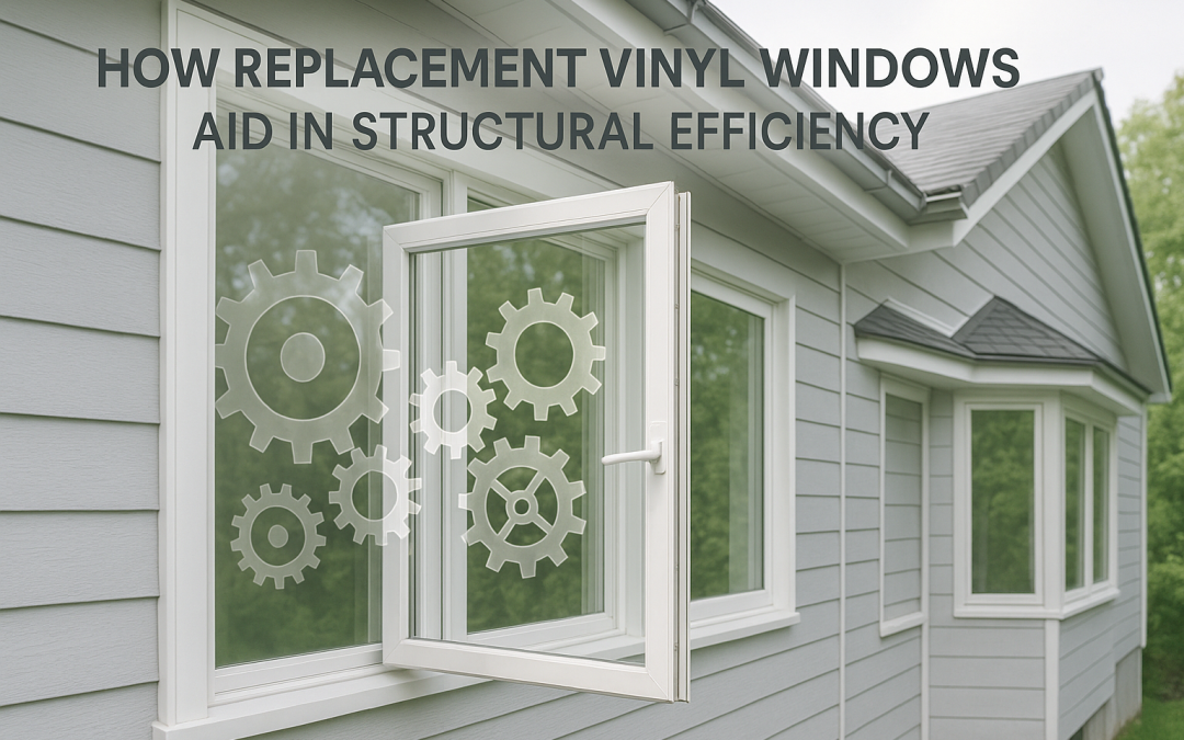How Replacement Vinyl Windows Aid in Structural Efficiency