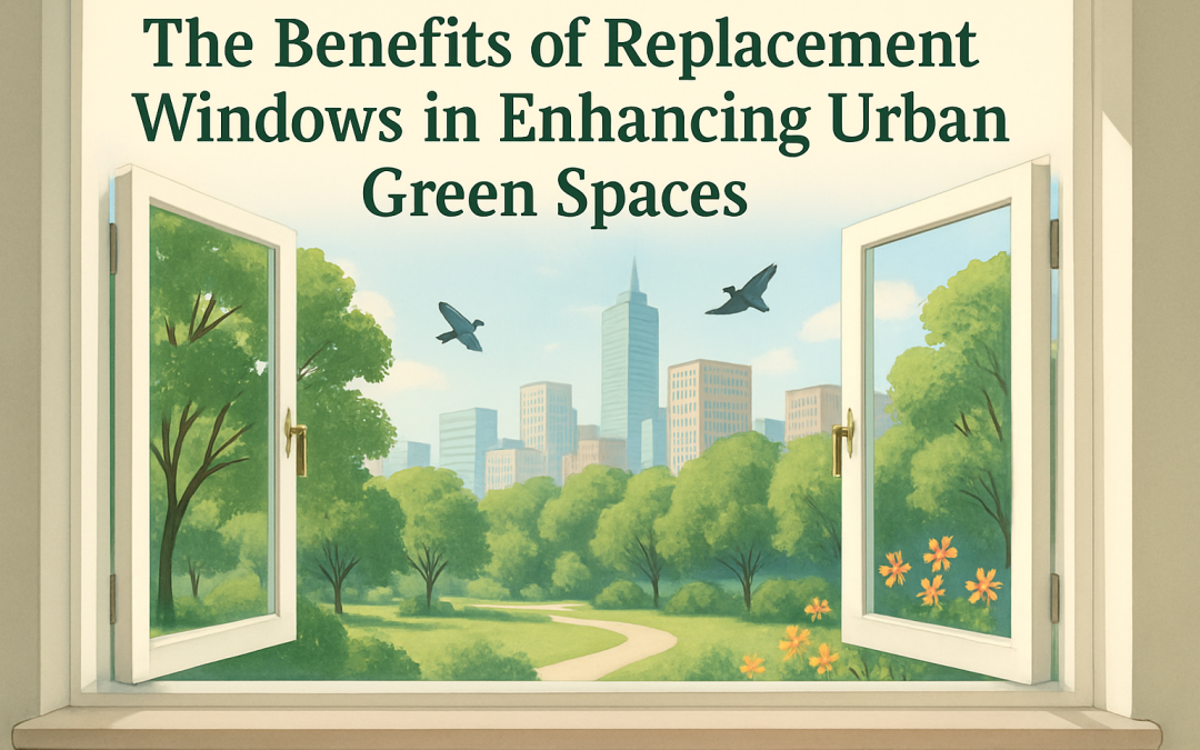 The Benefits of Replacement Windows in Enhancing Urban Green Spaces
