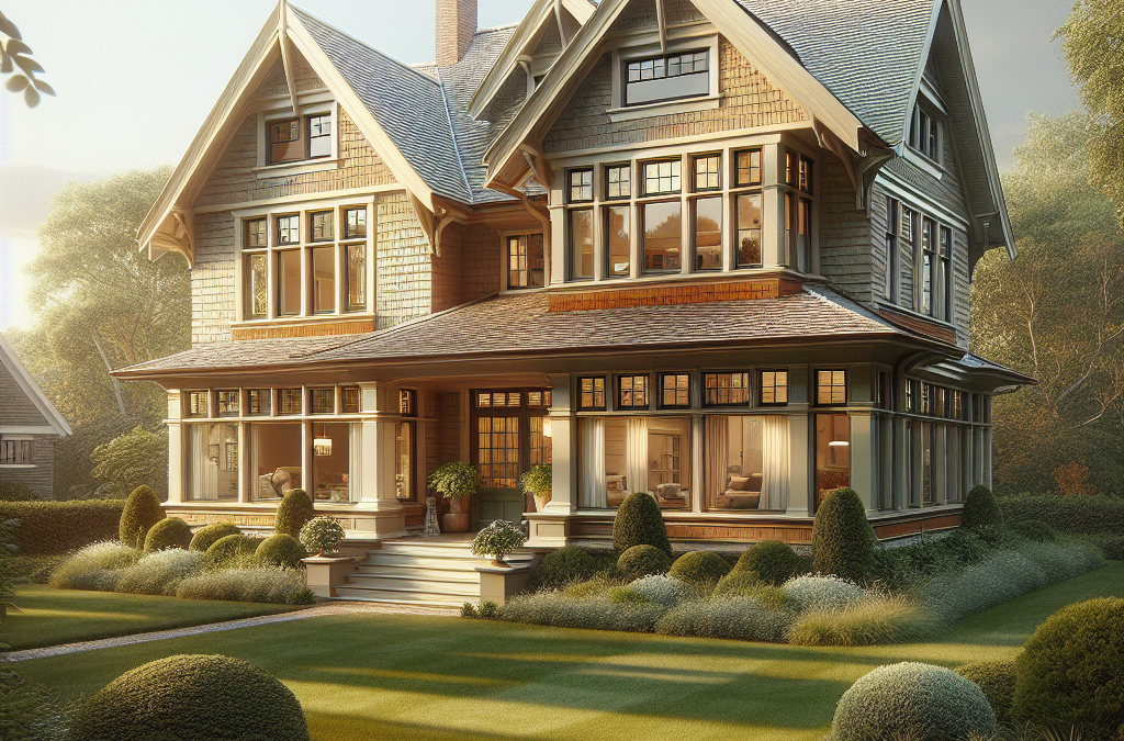 How to Choose Replacement Windows for a Shingle Style Home