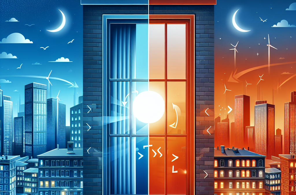 Exploring the Role of Replacement Windows in Urban Heat Reduction