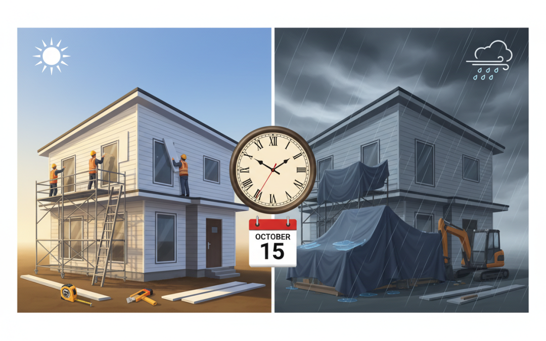 How Weather Affects Window and Siding Installation Schedules