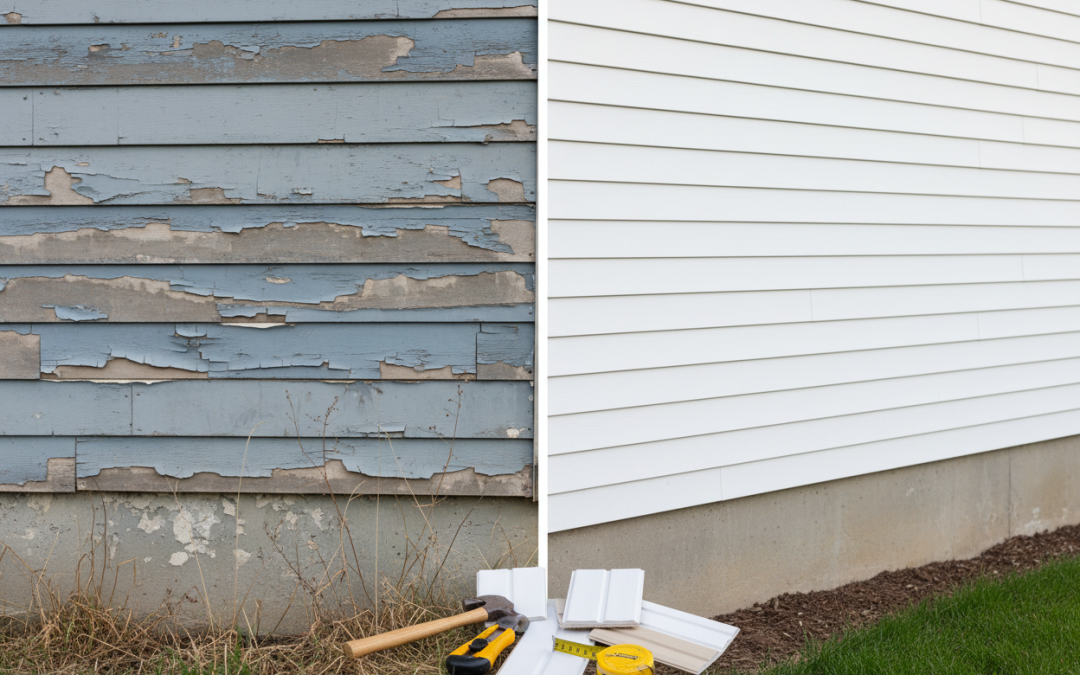 Vinyl Siding Repair vs Replacement: Making the Right Choice